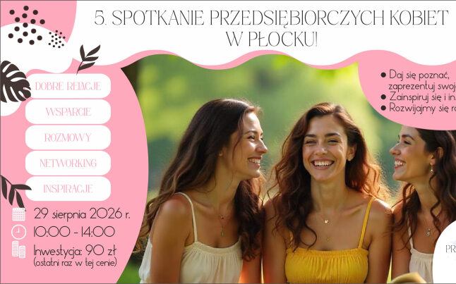 [29.08.2026&nbsp;r.] V&nbsp;spotkanie Przedsiębiorczych Sióstr